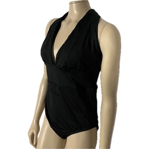 NWT Andie Mykonos One piece Swimsuit in Black - Picture 5 of 9
